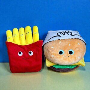 Yummy World Burger 13" Plush and  French Fries Plush